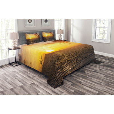 East Urban Home Bedspread with Pillow Shams