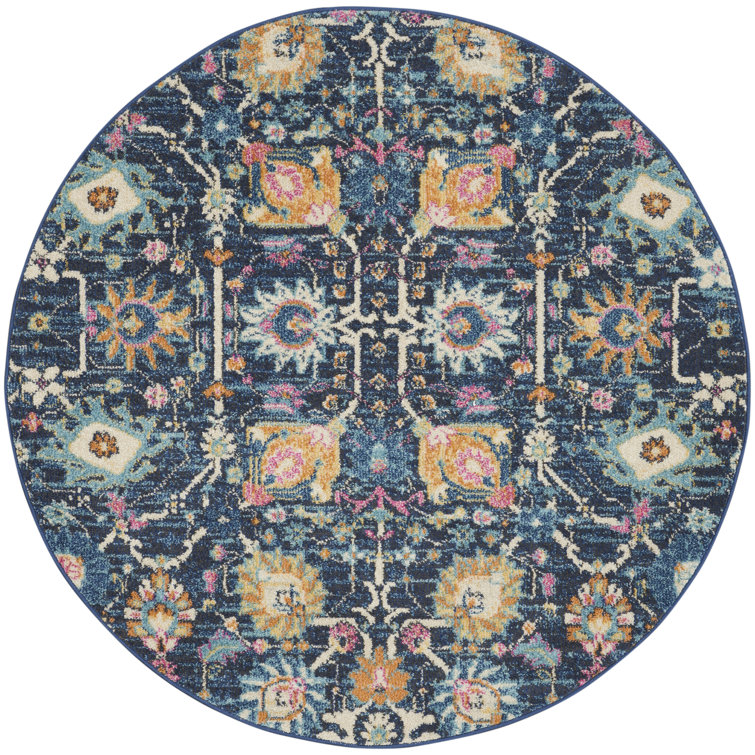 Tapis bleu marine Verda