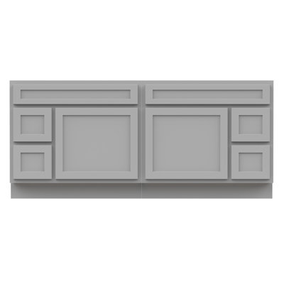 72'' Double Bathroom Vanity Base Only