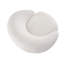 Chaise pivotante en sherpa Shearling