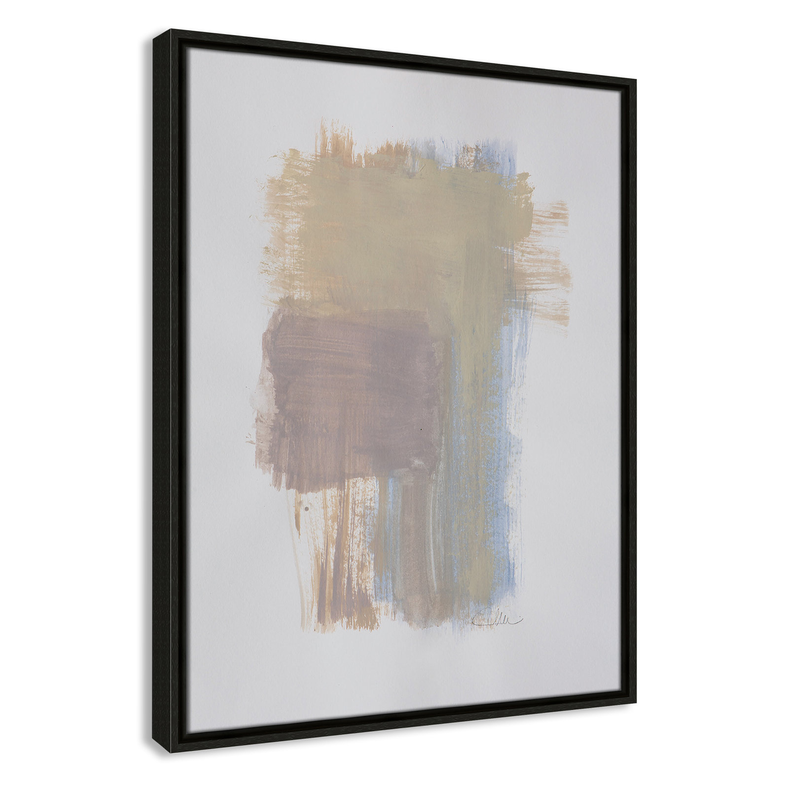 Esmeray "Powder Room Wash I" Print by Filippo Ioco, Espresso Framed, 25.5" H x 19.5" W x 2" D