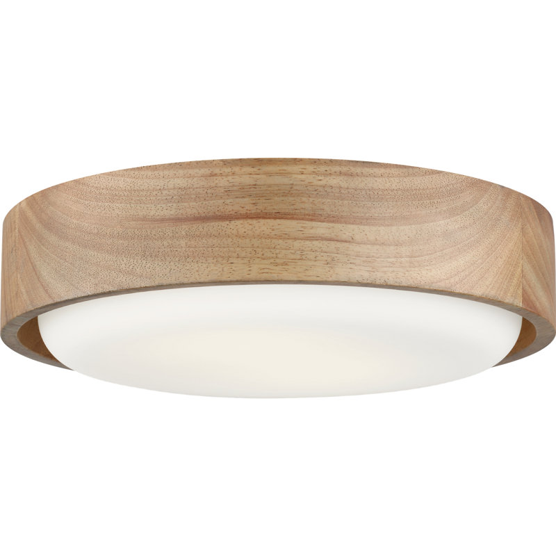 Richard June Transitional Aurelle Flush Mount Light, 4