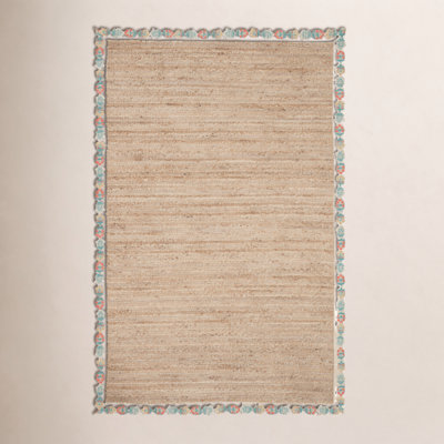 Rifle Paper Co. x Loloi Costa COS-02 Mughal Rose Natural Cream Rug