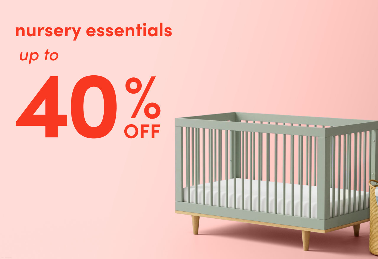 nursery essentials clearance