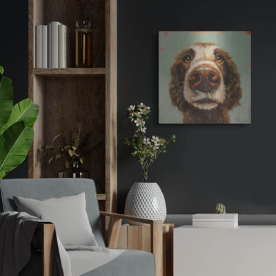 Luxe Metal Art 'Follow Your Nose 14' By Lucia Heff " Follow Your Nose 14 " by Lucia Heffernan