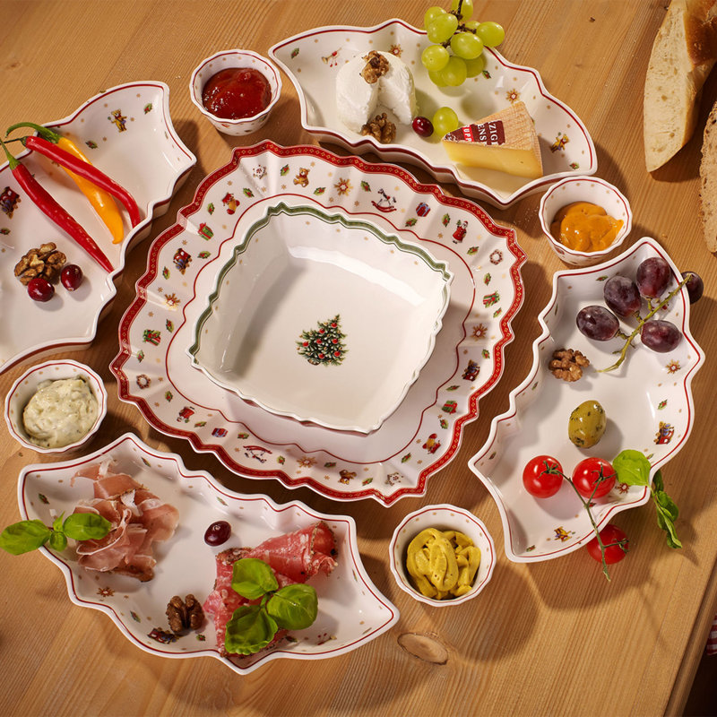 Toy's Delight 6.25" x 6.25" Square Serving Bowl