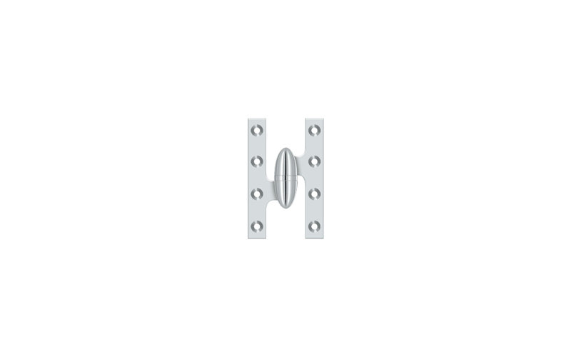 Hinge, Left Hand, Antique Brass