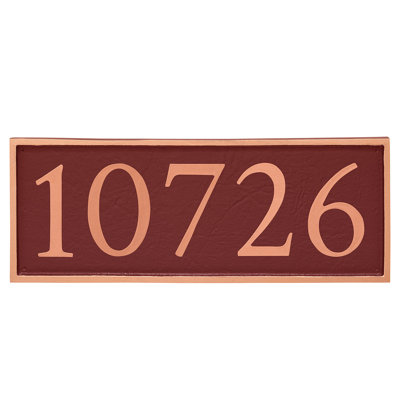 Washington Rectangle Wall Plaque