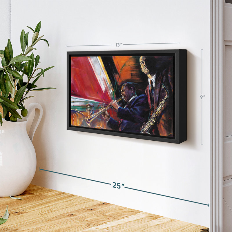 «Red Hot», reproduction sur toile, H 9 po x l 13 po