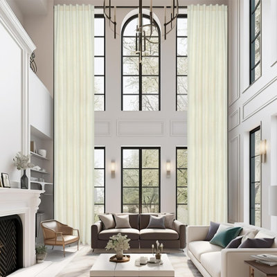 Cassietta Semi Sheer Curtain Pair