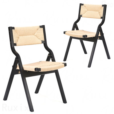 Chaises pliantes en bois, chaises pliantes, chaises de salle à manger en bois empilables pour la cuisine et la salle à manger