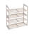 6 Pair Stackable Shoe Rack