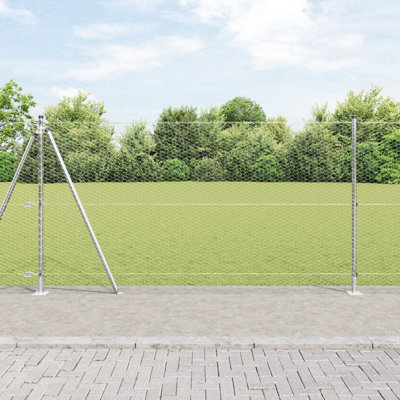 Hexagon Fence Galvanised Steel