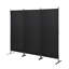 225cm W x 184.5cm H Folding Room Divider