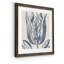 Indigo floral sur lin VI - reproduction encadrée de qualité supérieure - prêt à être accroché - impression encadrée sur papier-1607623002-1607652894-1607622978
