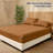 PHF 100% Rayon Derived from Bamboo Fitted Sheet, 16" Deep Pocket,2.5cm Wider Strong Elastic Easy Fit, Breathable Silky Soft Skin-Friendly for Hot Sleeper-124235921-124235917
