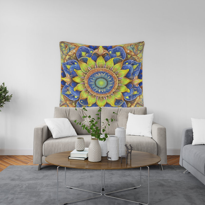 Tapisserie murale, H 80 po x l 68 po