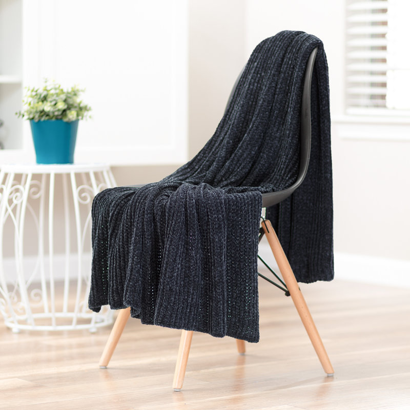Super Soft Throw, Charcoal