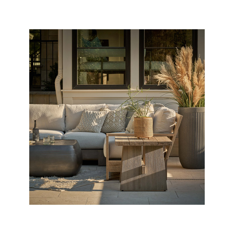 26'' Teak Outdoor Side Table