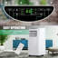 Costway 8000 BTU Portable Air Conditioner for 230 Square Feet with