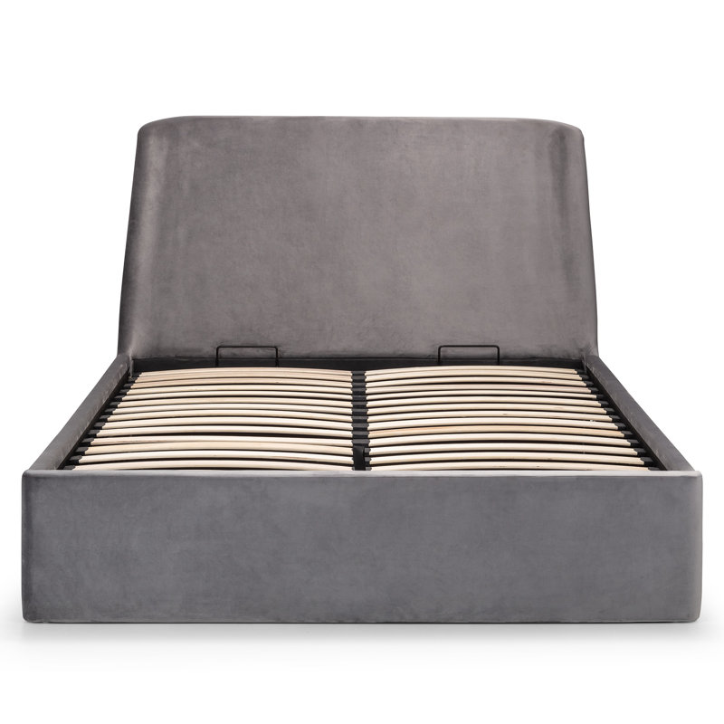 Foehr Upholstered Storage Bed, Kingsize (5'), Grey
