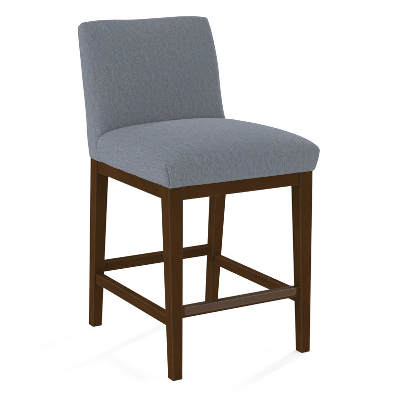 Upholstered Stool, Pecan, Rumor Bliss
