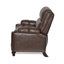 Fauteuil inclinable manuel en similicuir de 50 po de largeur-2089468013