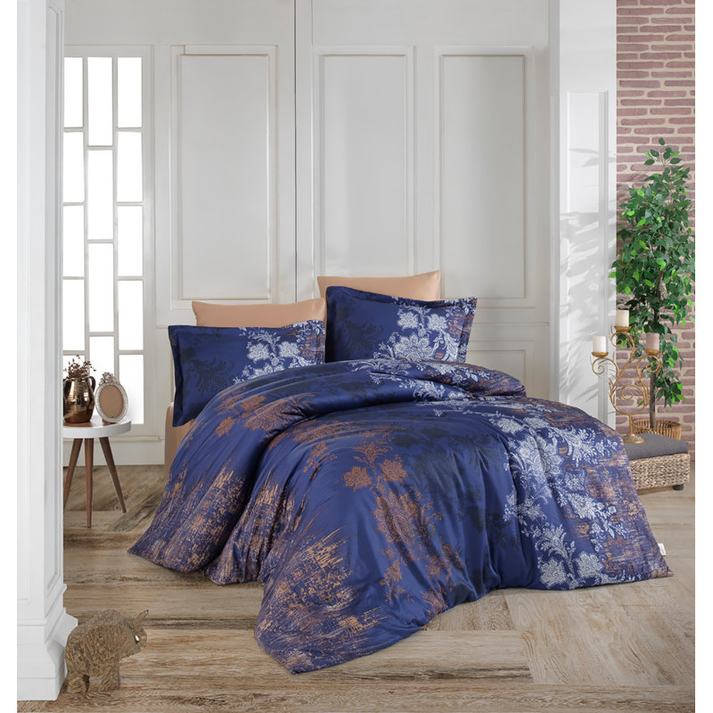 Ensemble de housse de couette 100% coton Aldborough