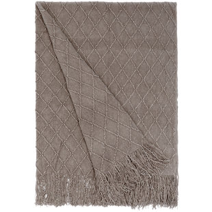 Couverture décorative à losanges