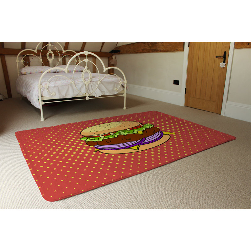 Jalsingh Shag Area Rug, Rectangle 60 x 110cm
