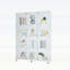 Vitrine extra large à 4 étagères, installation rapide, idéale pour le salon, la chambre à coucher et le bureau-2026769959