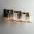 3-Light Crystal Dimmable Vanity Light