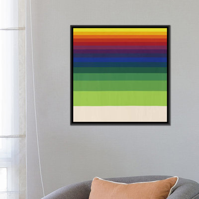 Albree Modern Striped Horizon, impression sur toile