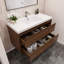 Ensemble de meuble-lavabo simple mural 42 po Azden-1976116910