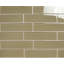 Carrelage de mur et de piscine à bord droit en verre 3 po x 12 po Metro-36910350