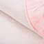 Tapis rose en fausse peau de mouton moderne fabriqué à la main-2016025405