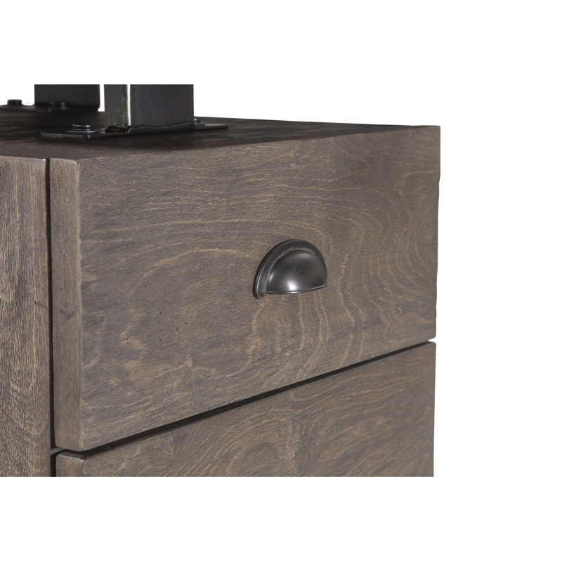 Metal File Table Base