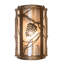 8" Wide Whispering Pines Left Wall Sconce
