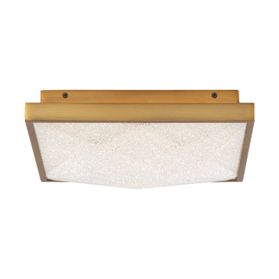 Wisteria 1 Light Crystal LED Flush Mount