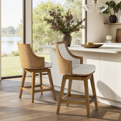 Akershus Swivel 26'' Counter Stool