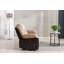 Canapé inclinable à accoudoirs coussinés de 83 po Alizzon-731873754