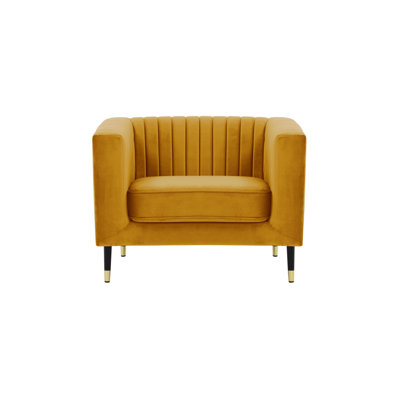 Clevenger Velvet Armchair