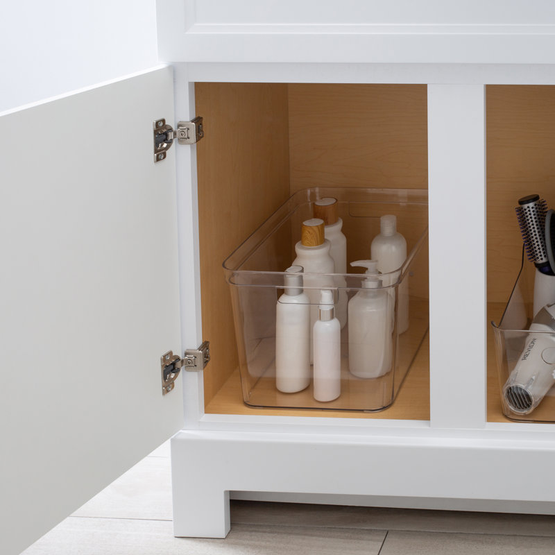 Rebrilliant Plastic Storage Tub & Tote, 8.86" H x 14.17" W x 10.63" D, 4