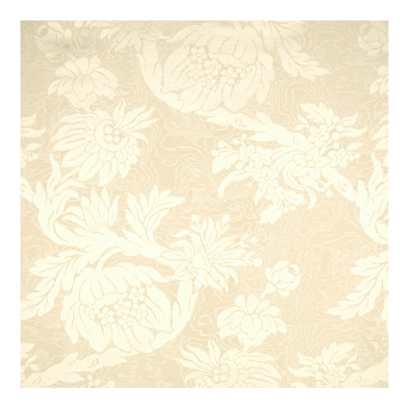 Tissu de monceau damas parc, Crème