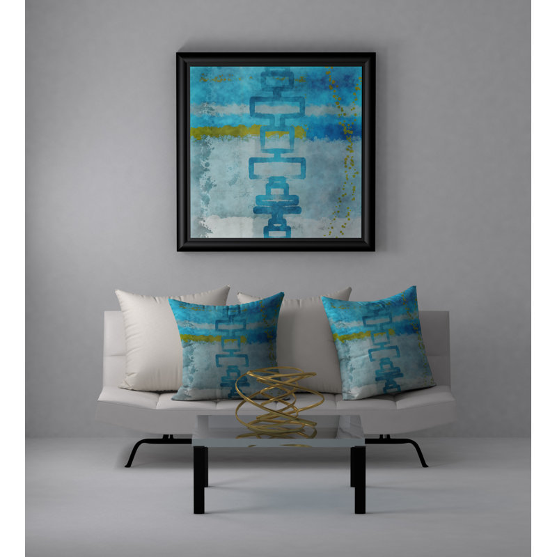 Housse de coussin carrée en épinette Jewel, 24" X 24"