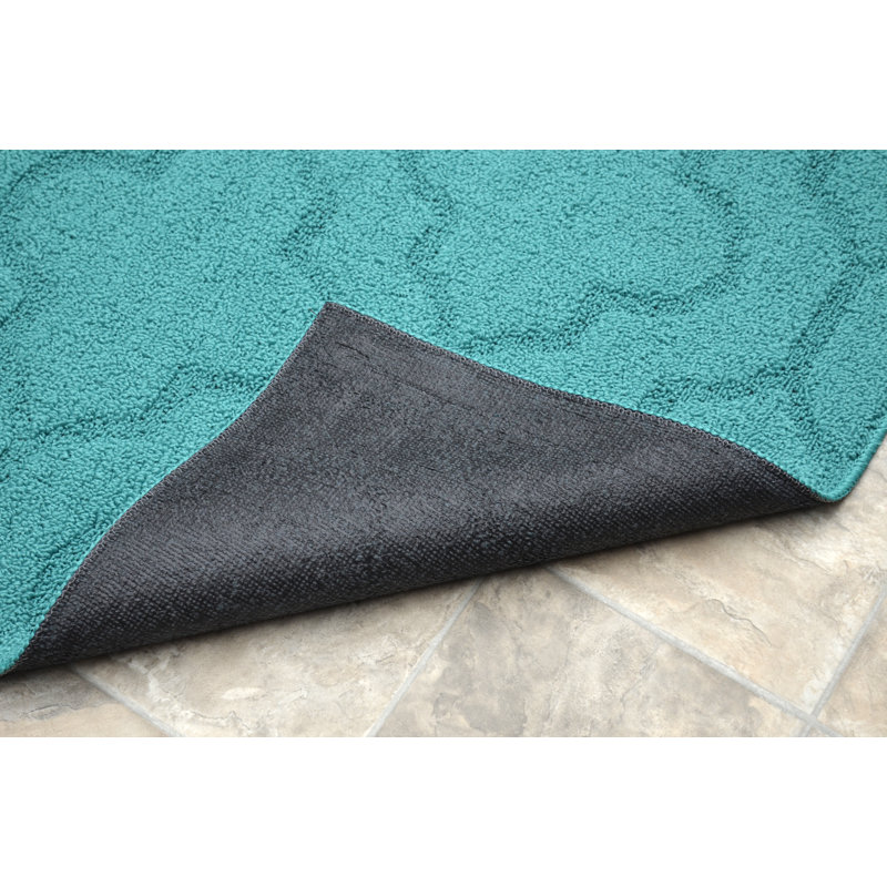 Tapis d'intérieur / extérieur touffeté à motif géométrique Selig, Rectangle 4 pi x 6 pi