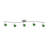 49'' 5 -Light Fixed Track Track Kit with Dimmable and Adjustable Head-727886007-727875812