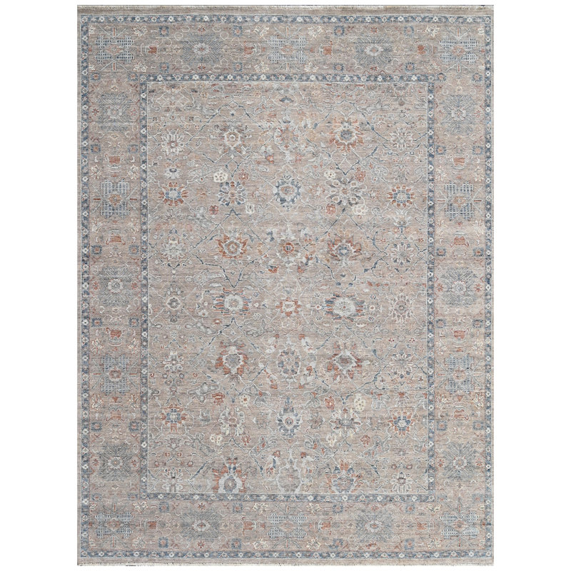 Wool Oriental Indoor Rug, Rectangle 8' x 10'