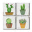 Boho Cacti I - impression sur toile tendue-2119286904