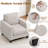 Mid-Century Accent Chairs Featuring Wide Backrest-311153061
